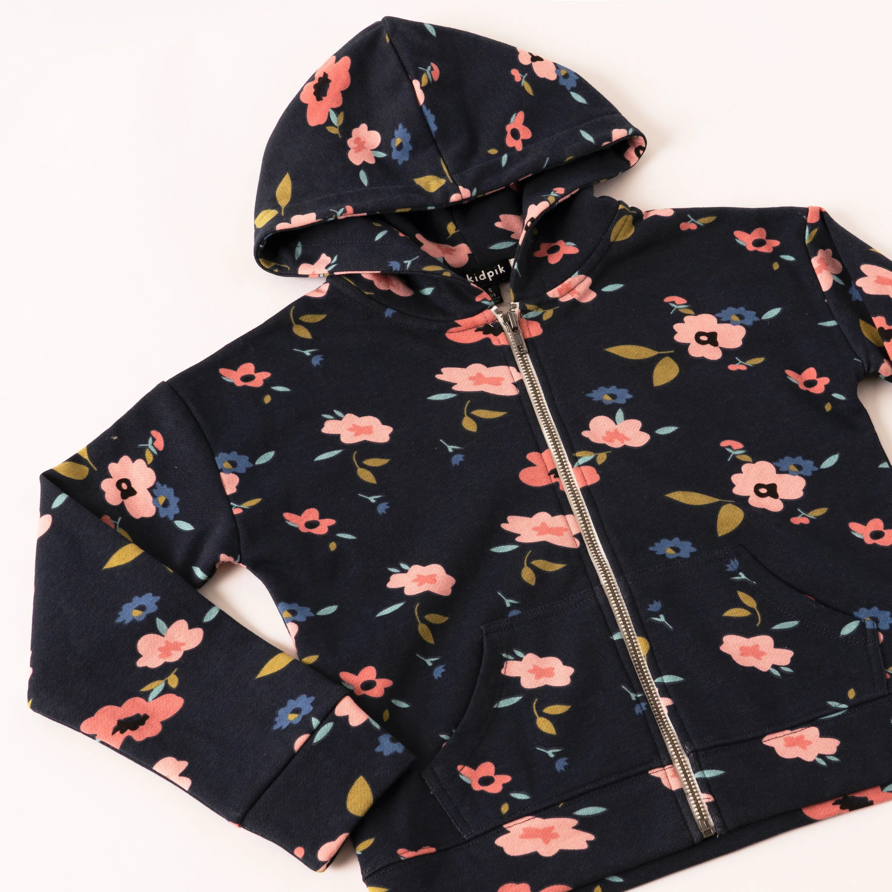 Poppy Floral Zip Cardigan