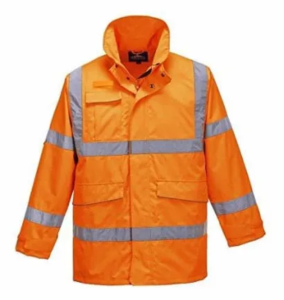 Portwest Hi-Vis Extreme Waterproof Parka Work Jacket - S590