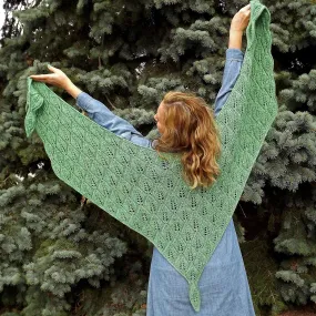 PRE-ORDER Shade Garden shawl kit