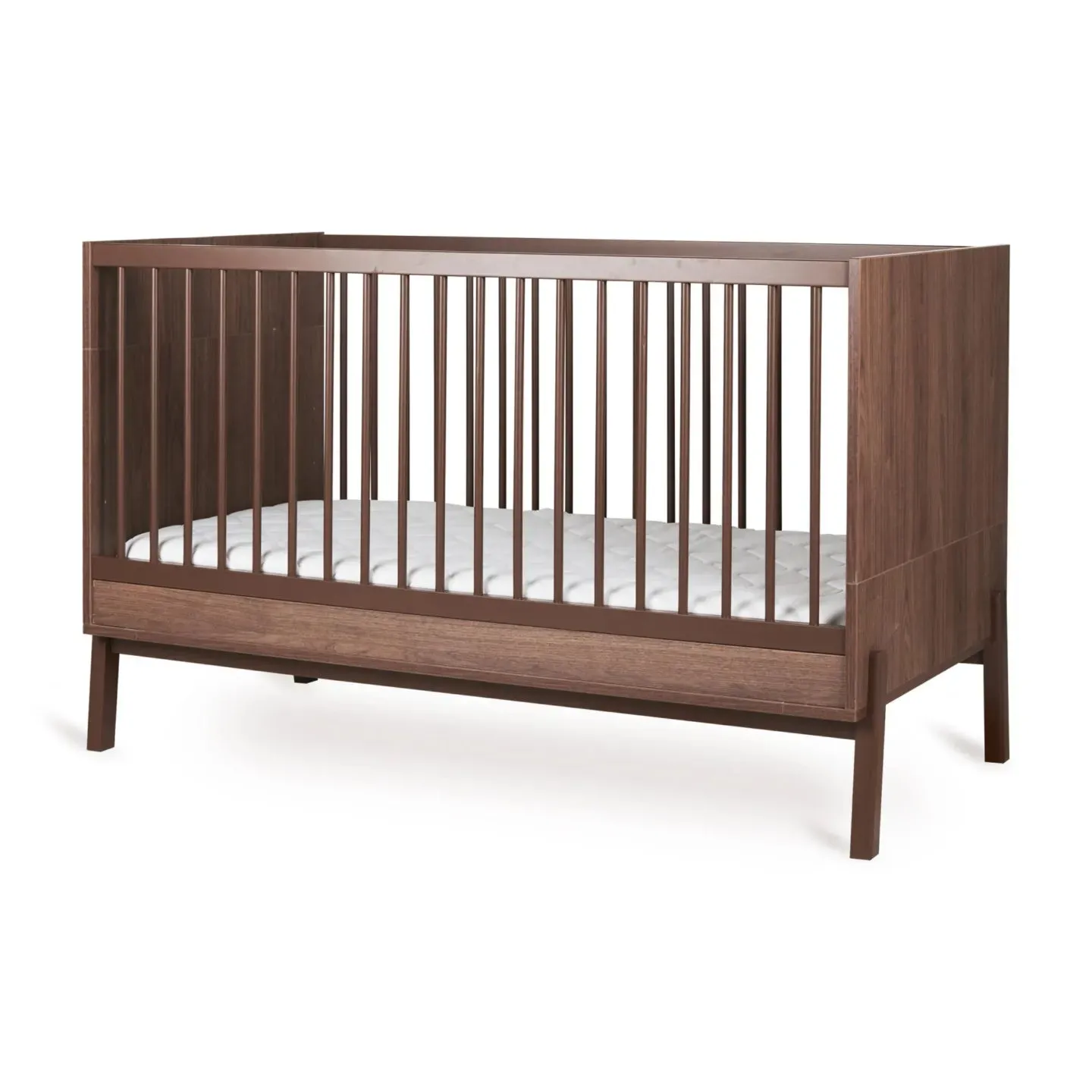 Quax, Ashi Cot Bed, 140cm x 70cm, Chestnut