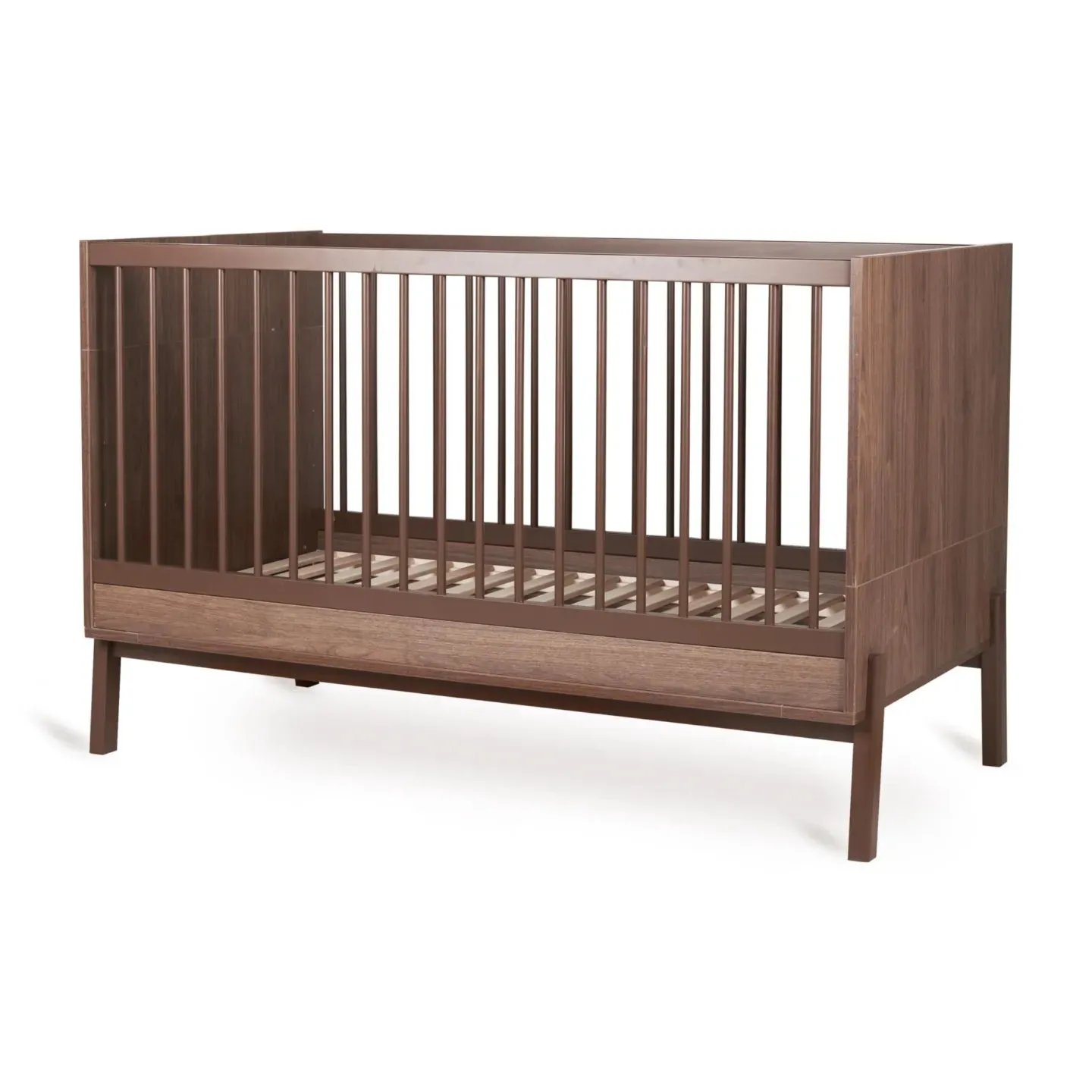 Quax, Ashi Cot Bed, 140cm x 70cm, Chestnut