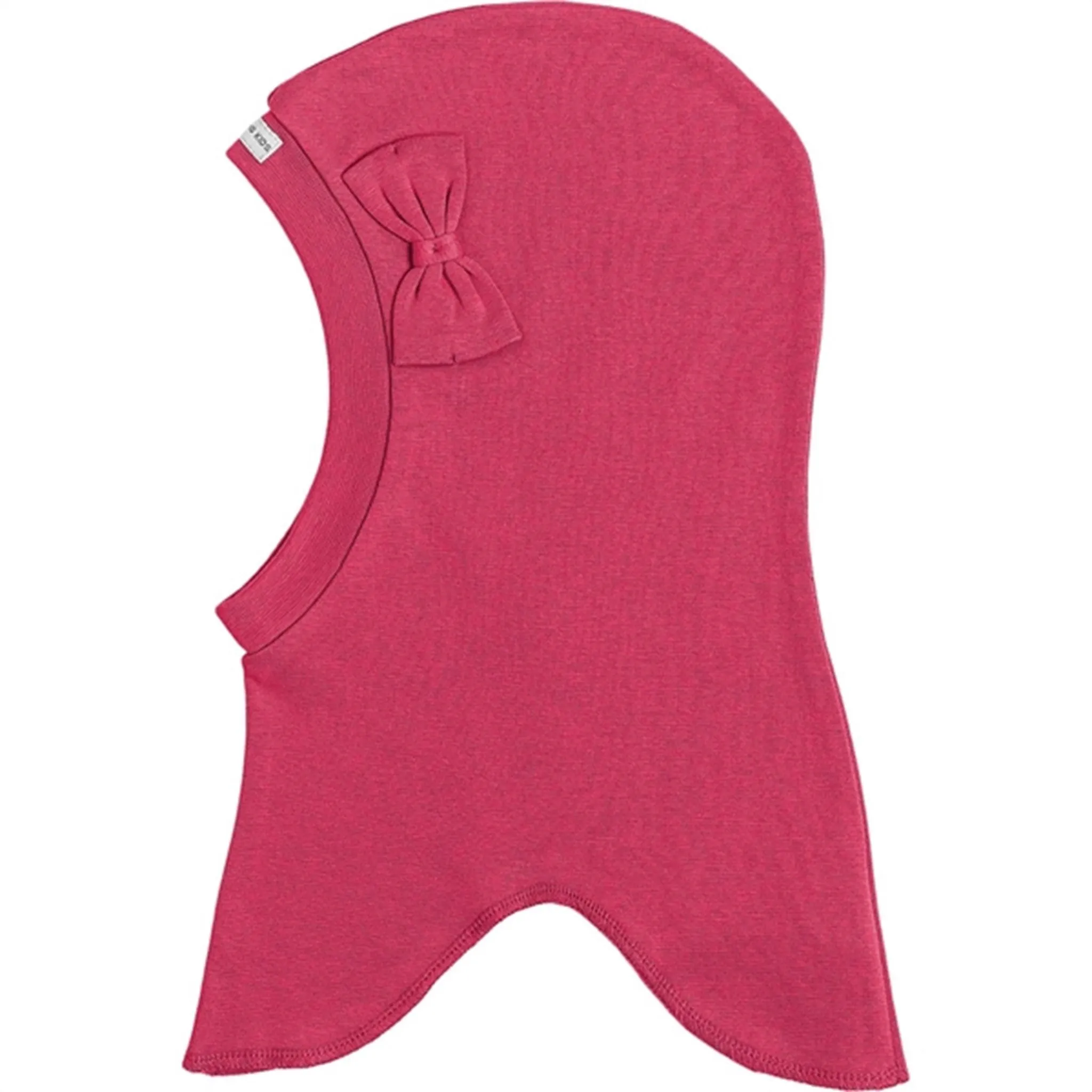 Racing Kids Balaclava Bow 1-layer Cherise