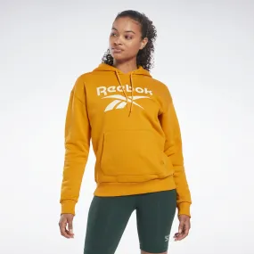 Reebok Apparel Women Reebok Identity Logo Fleece Hoodie Brgoch