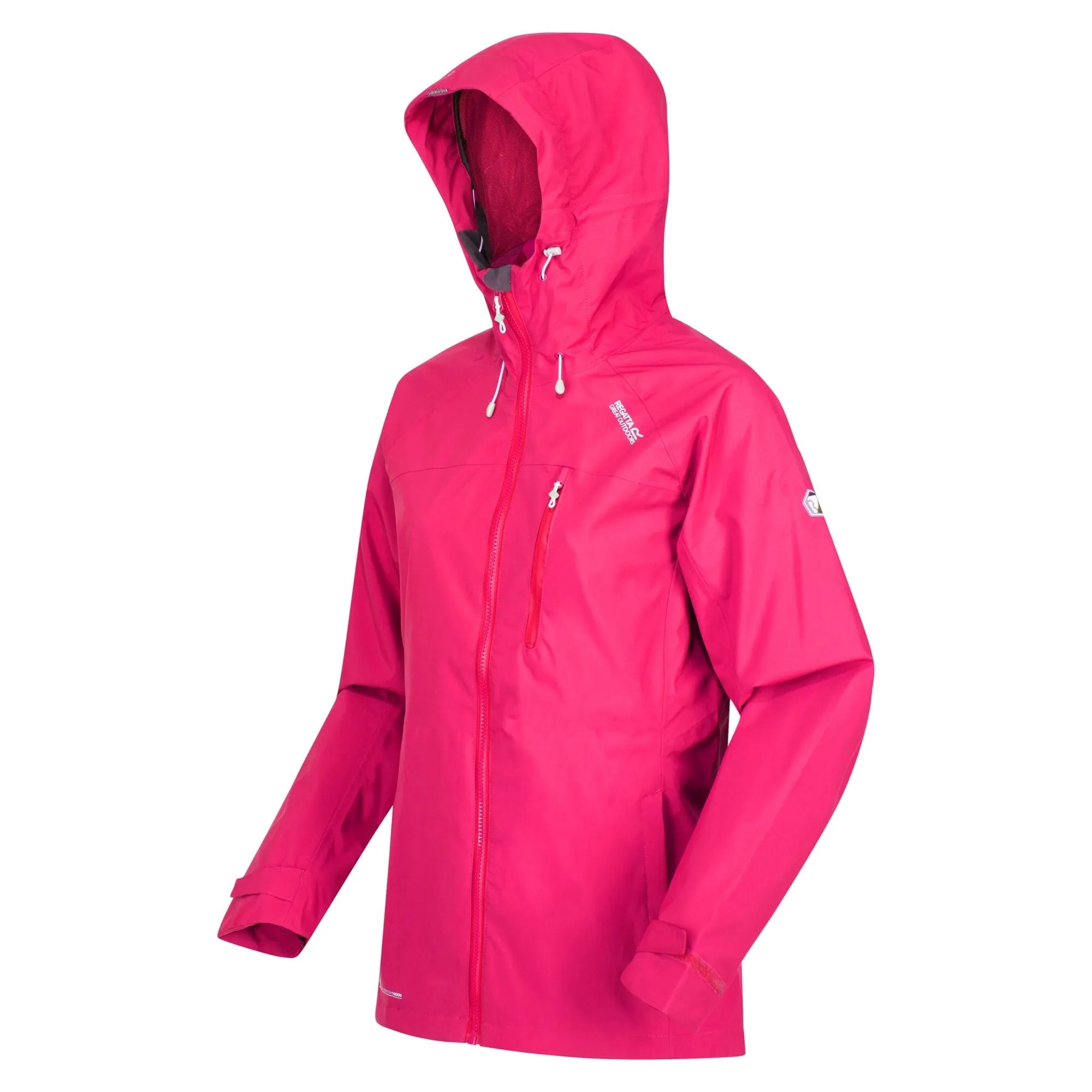 Regatta Womens Britedale Waterproof Breathable Jacket - LED Torch On Hood