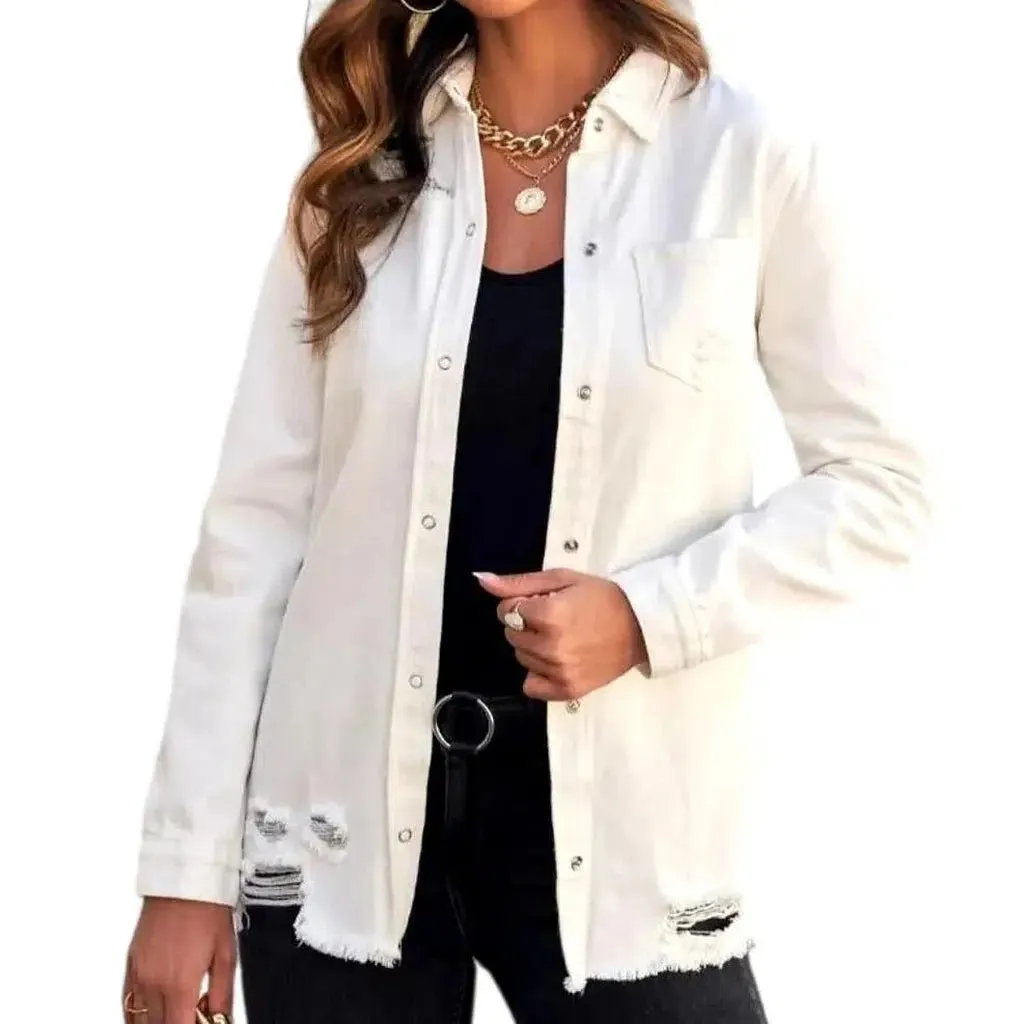 Regular women's jean jacket