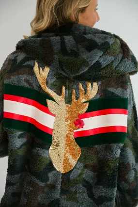 RUDOLPH CAMO SHERPA COAT