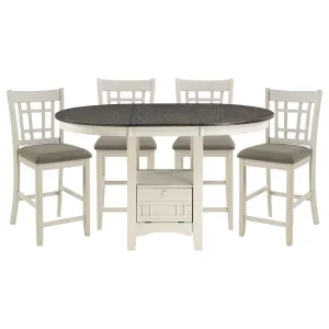 Rustic Charm Counter-height 5-Piece Set