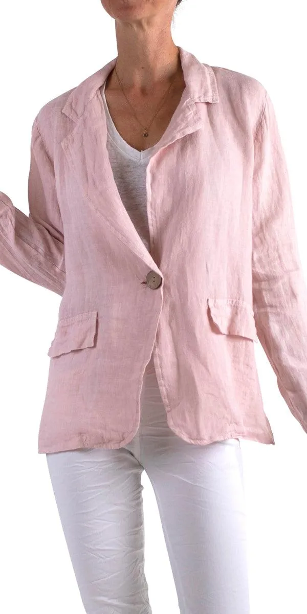 Sabrina Linen Blazer