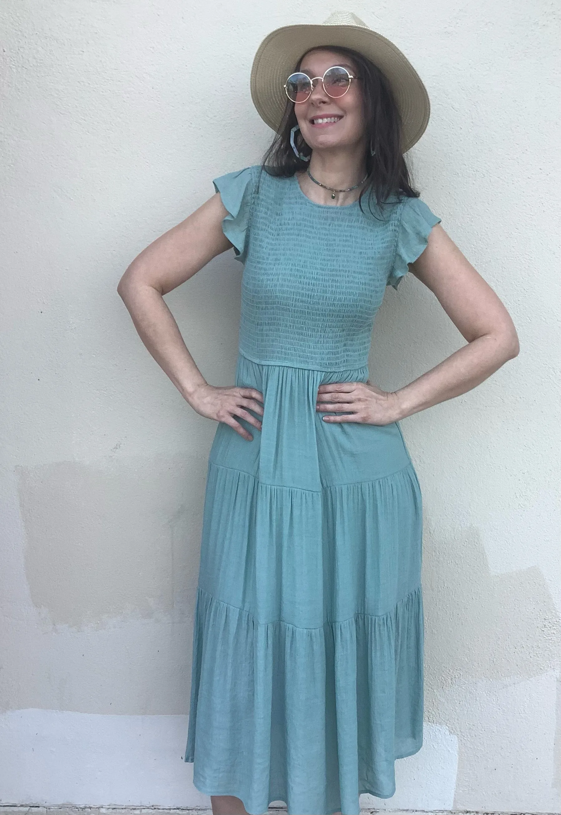 Sage Leaf Dress