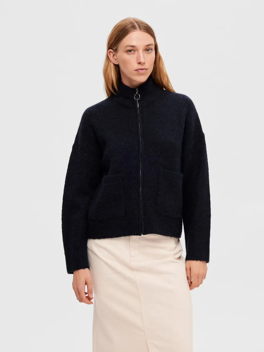 Selected Femme - Zip Knit - Sia