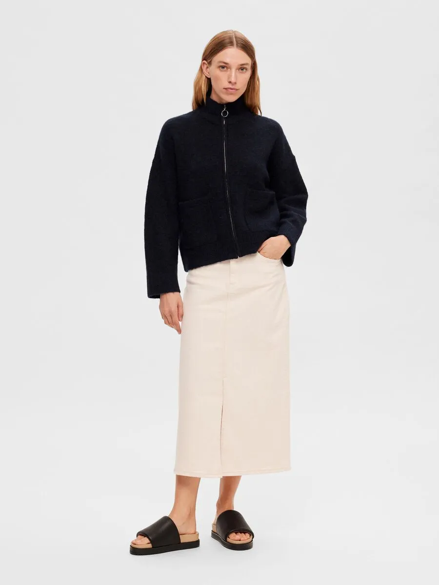 Selected Femme - Zip Knit - Sia