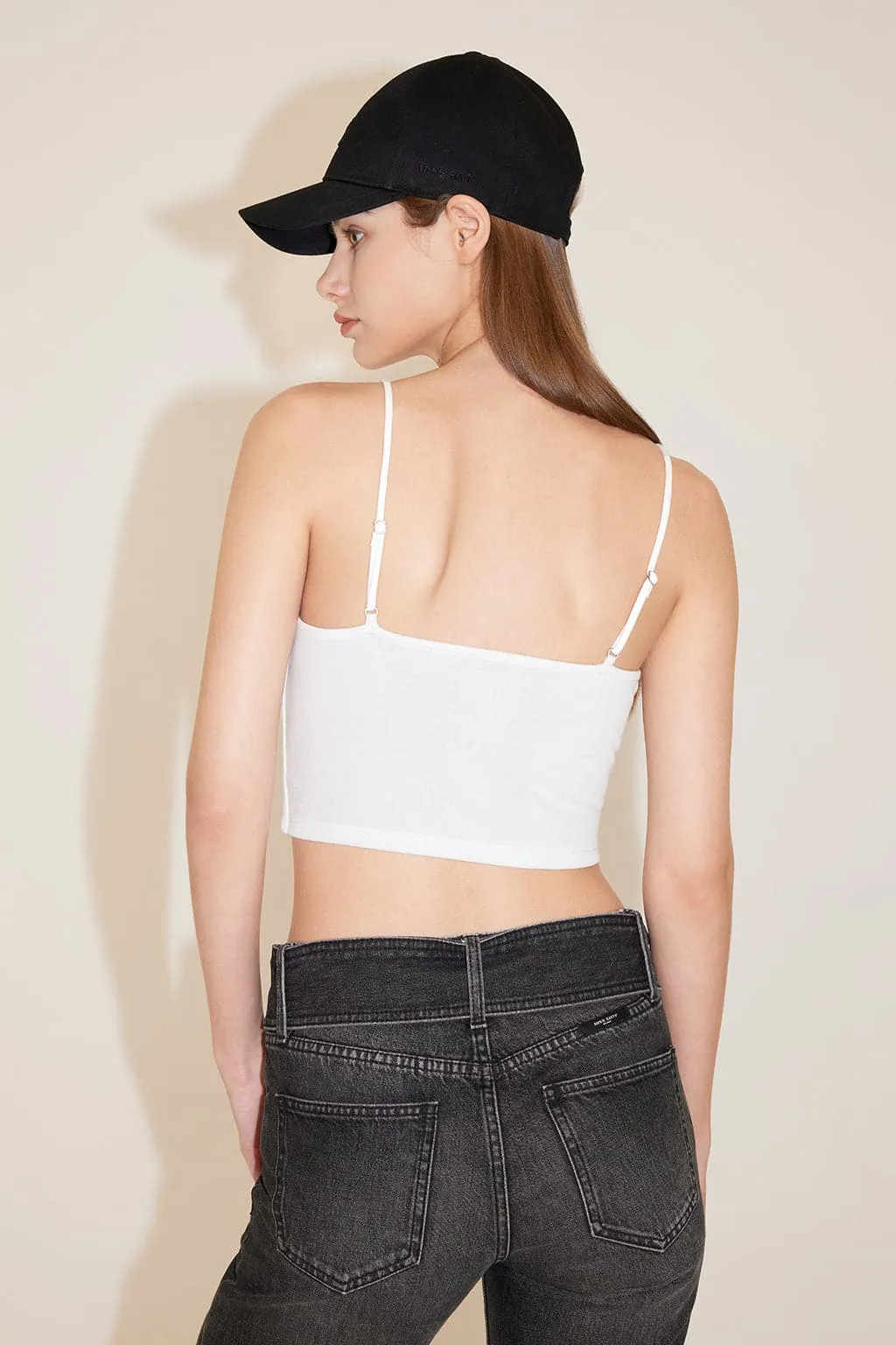 Sexy V-Neck Cropped Camisole