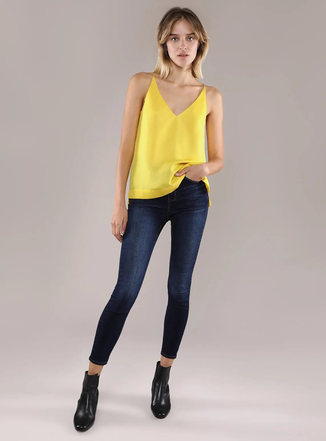 Silk V-Neck Camisole