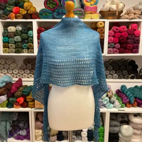 Simple Laceweight Shawl