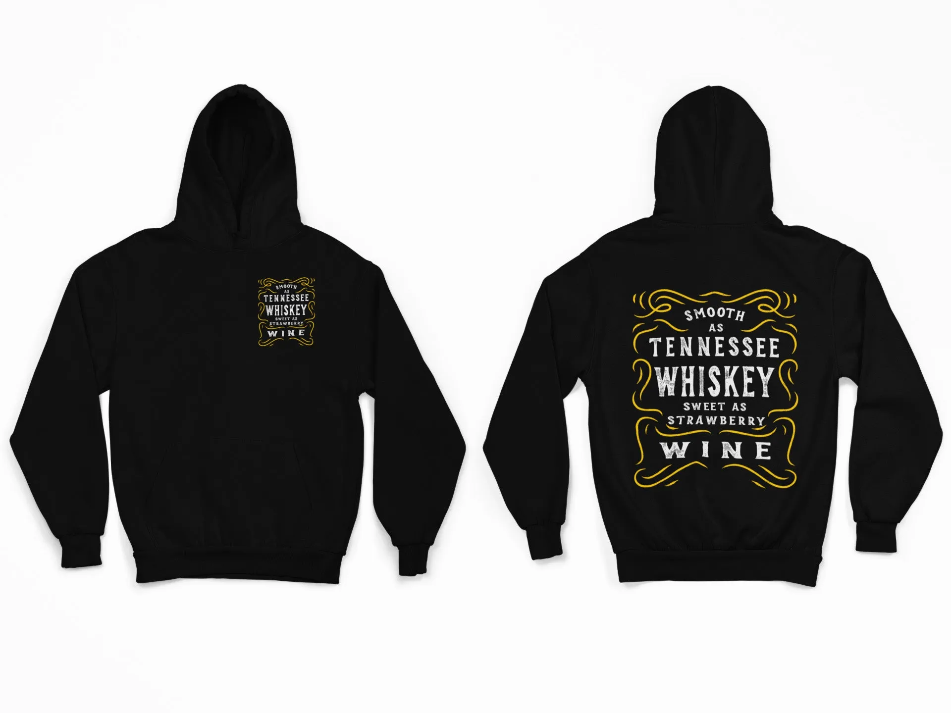 SMOOTH AS TENNESSEE WHISKEY PULLOVER HOODIE