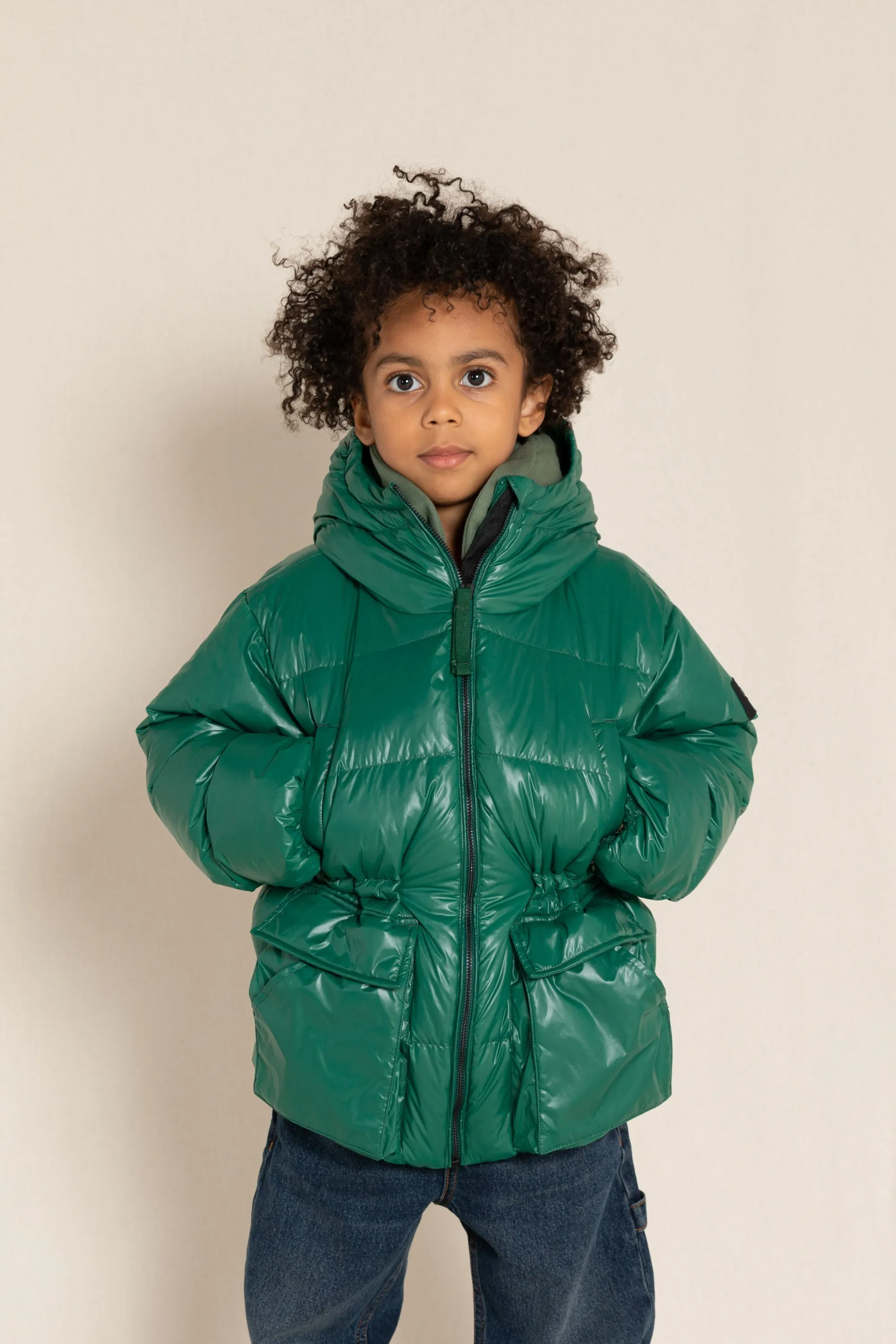 SNOWBEE Bottle Green - Down Parka