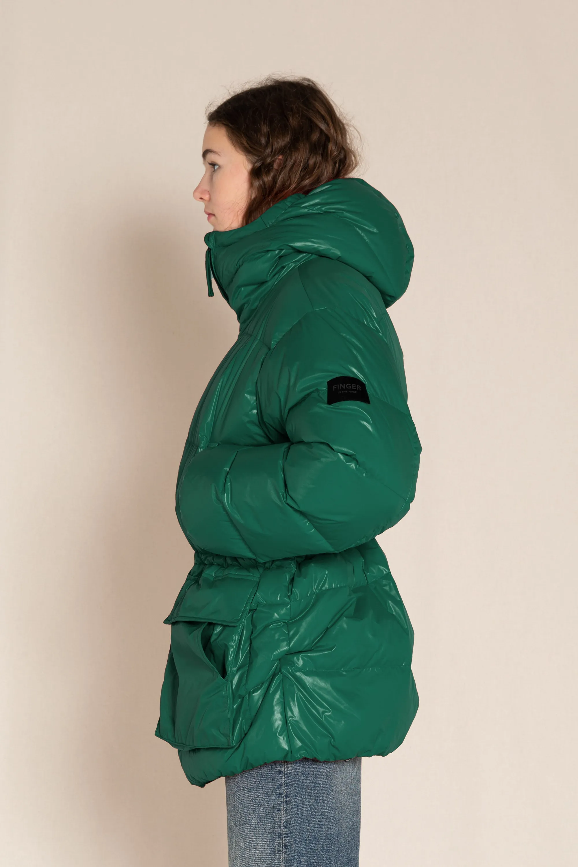 SNOWBEE Bottle Green - Down Parka