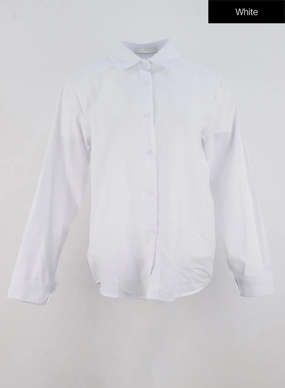 Solid Button Down Shirt IG312