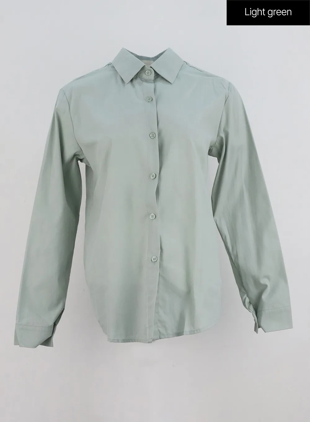 Solid Button Down Shirt IG312