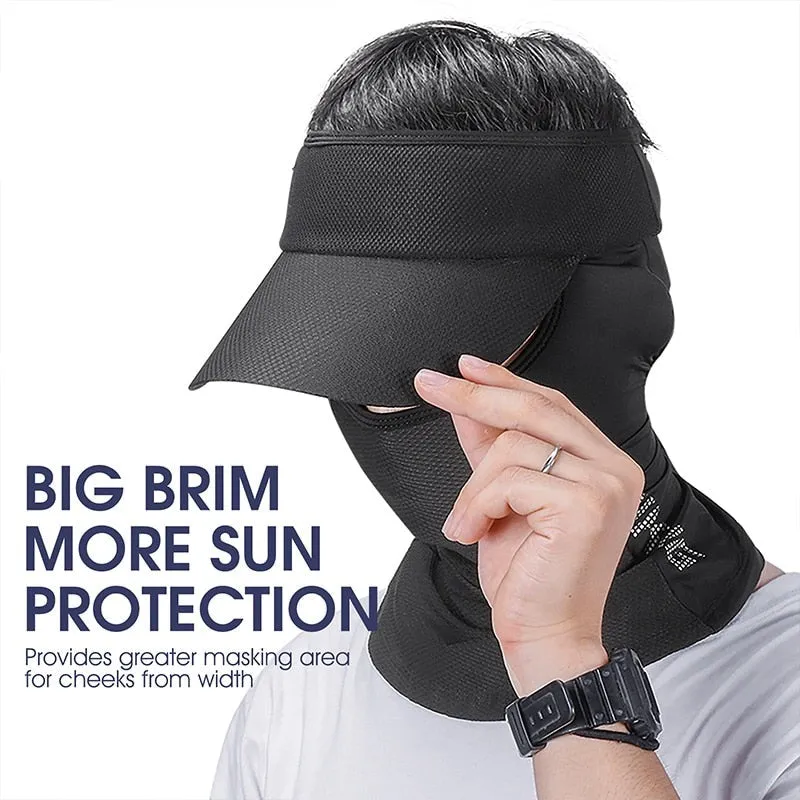 Summer Cycling Cap Anti-UV Full Face Cover Breathable Sport MTB Bike Motorcycle Balaclava Bicycle Helmet Liner Caps