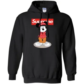 Supreme Mickey Mouse T-shirt Pullover Hoodie Sweatshirt