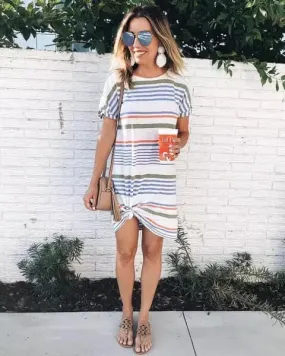 Tara Striped Dress