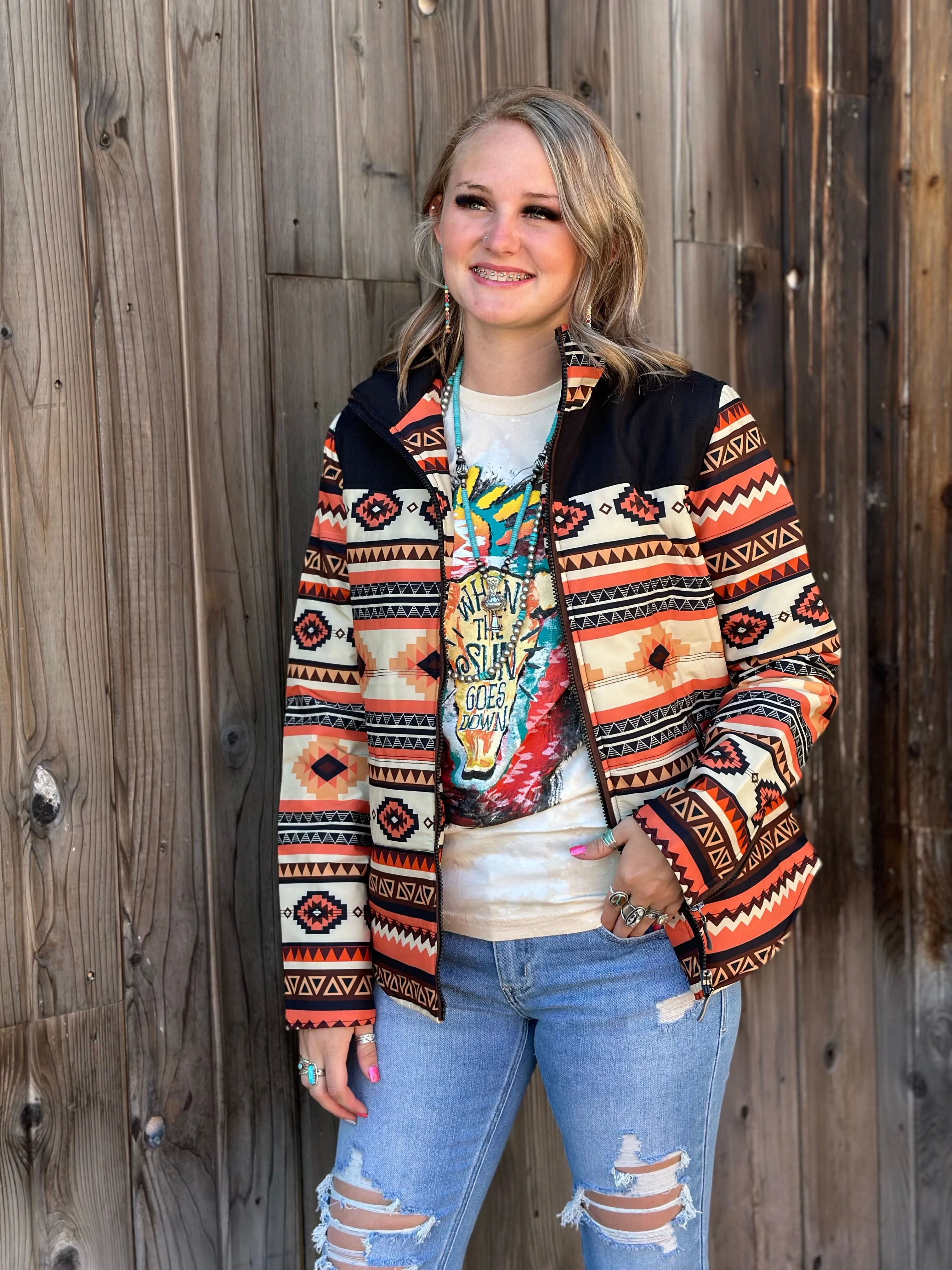 The Beth Dutton Aztec Jacket