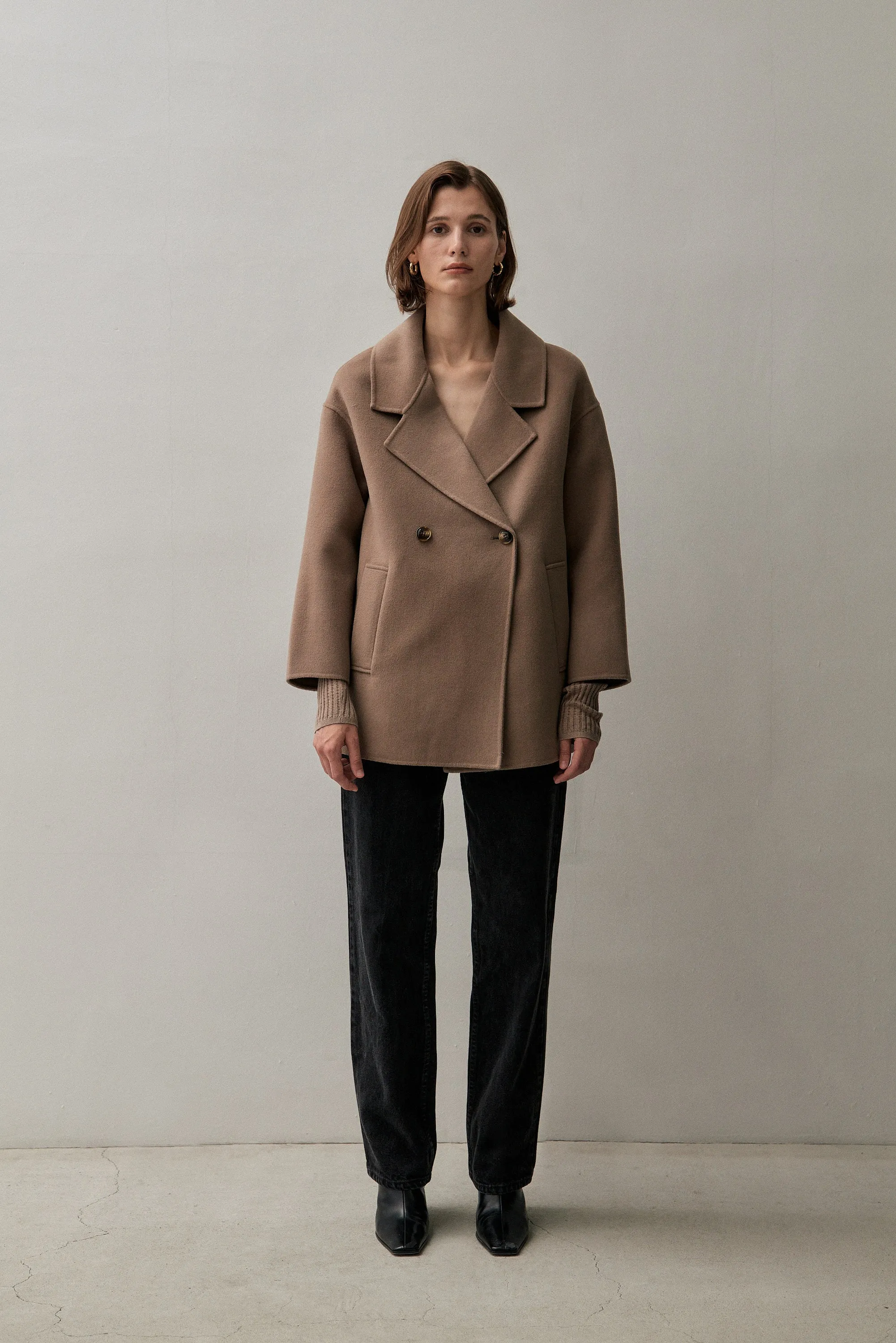 THE LONDON JACKET - TAUPE