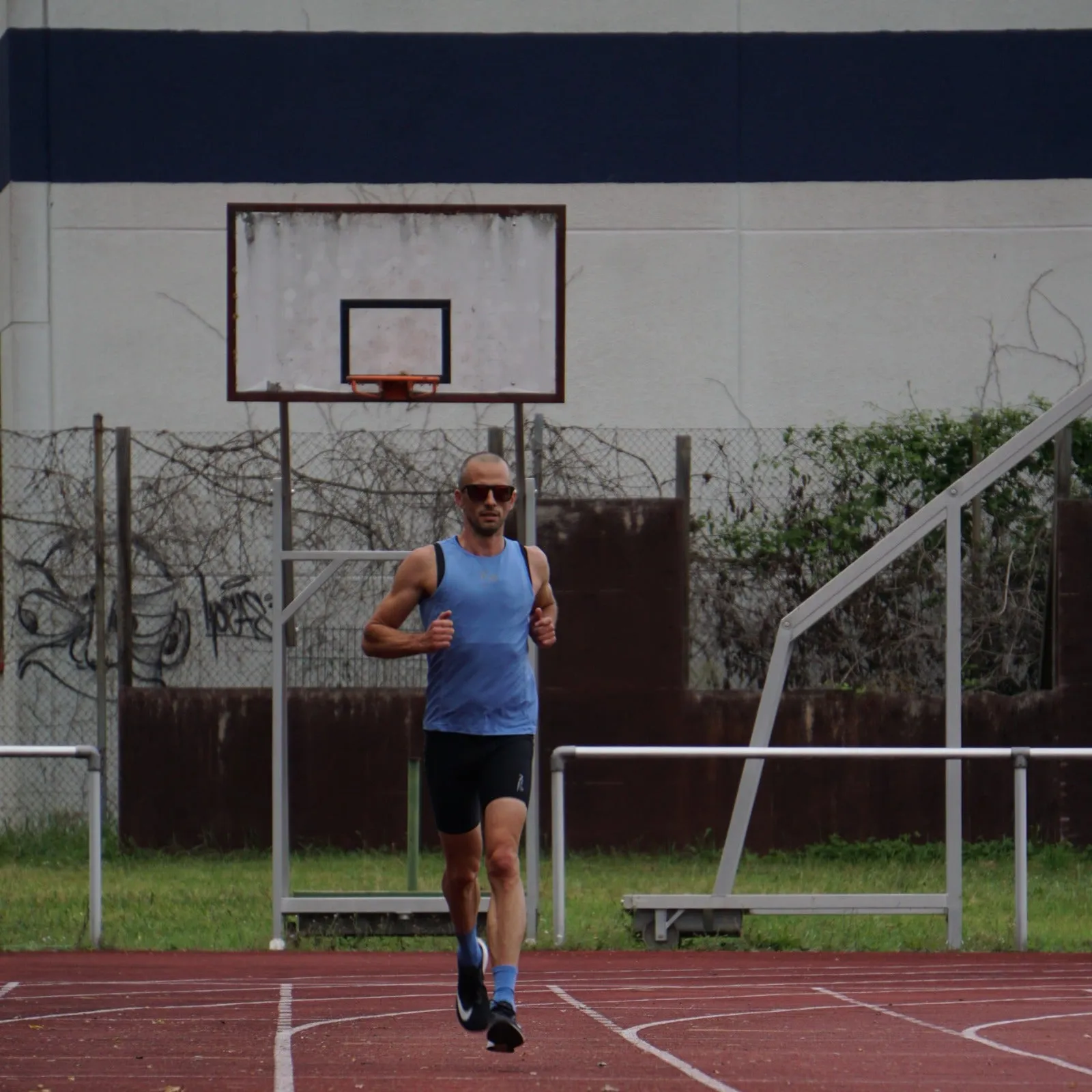 The Running Singlet - Ultramarine Blue | Fe226