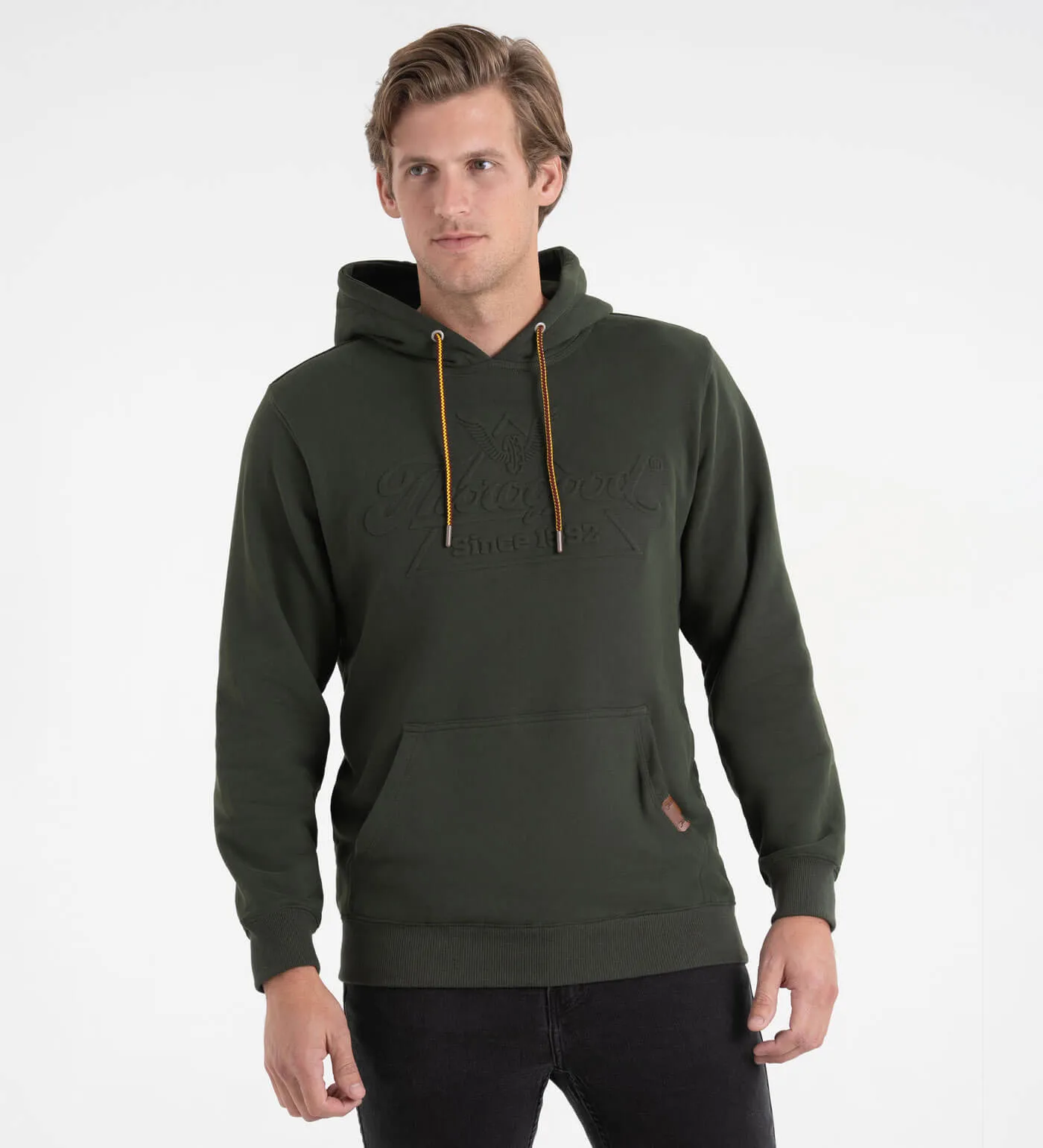 Thorogood Heavyweight Brushed Embossed Logo Hoodie