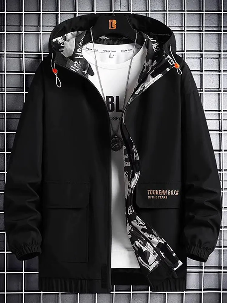 TOOKEN BOX Designer Hooded Jacket