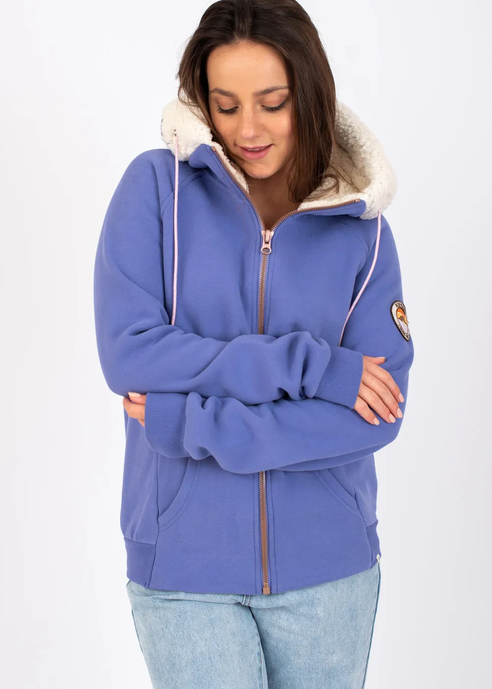 Velouchi Sherpa Fleeced Hoodie