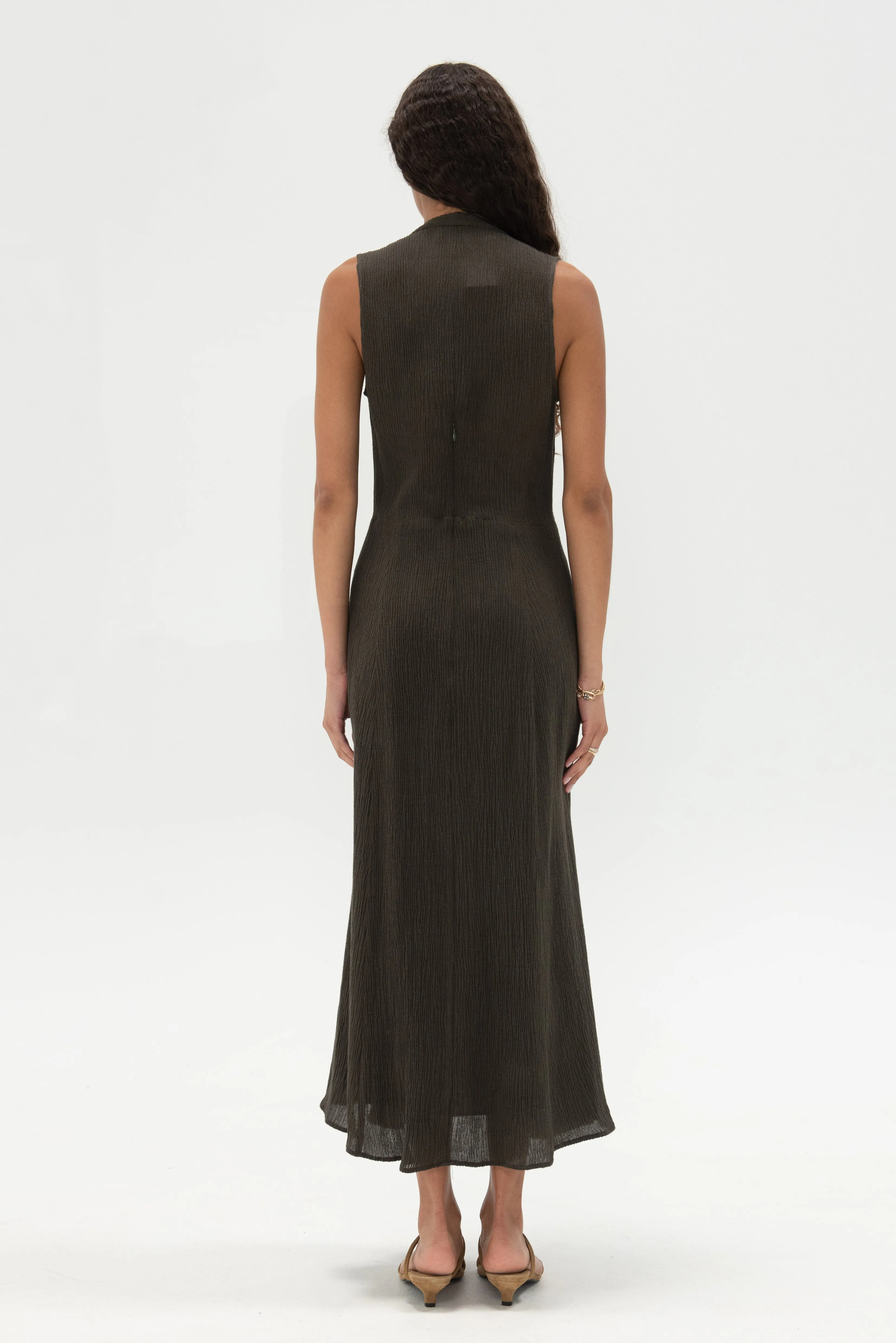 Ventosa Dress, Charcoal