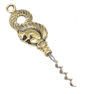 Vintage Squirrel Corkscrew