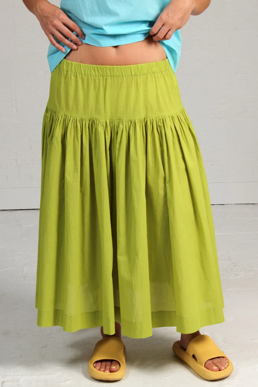 Voile Viv Skirt - green