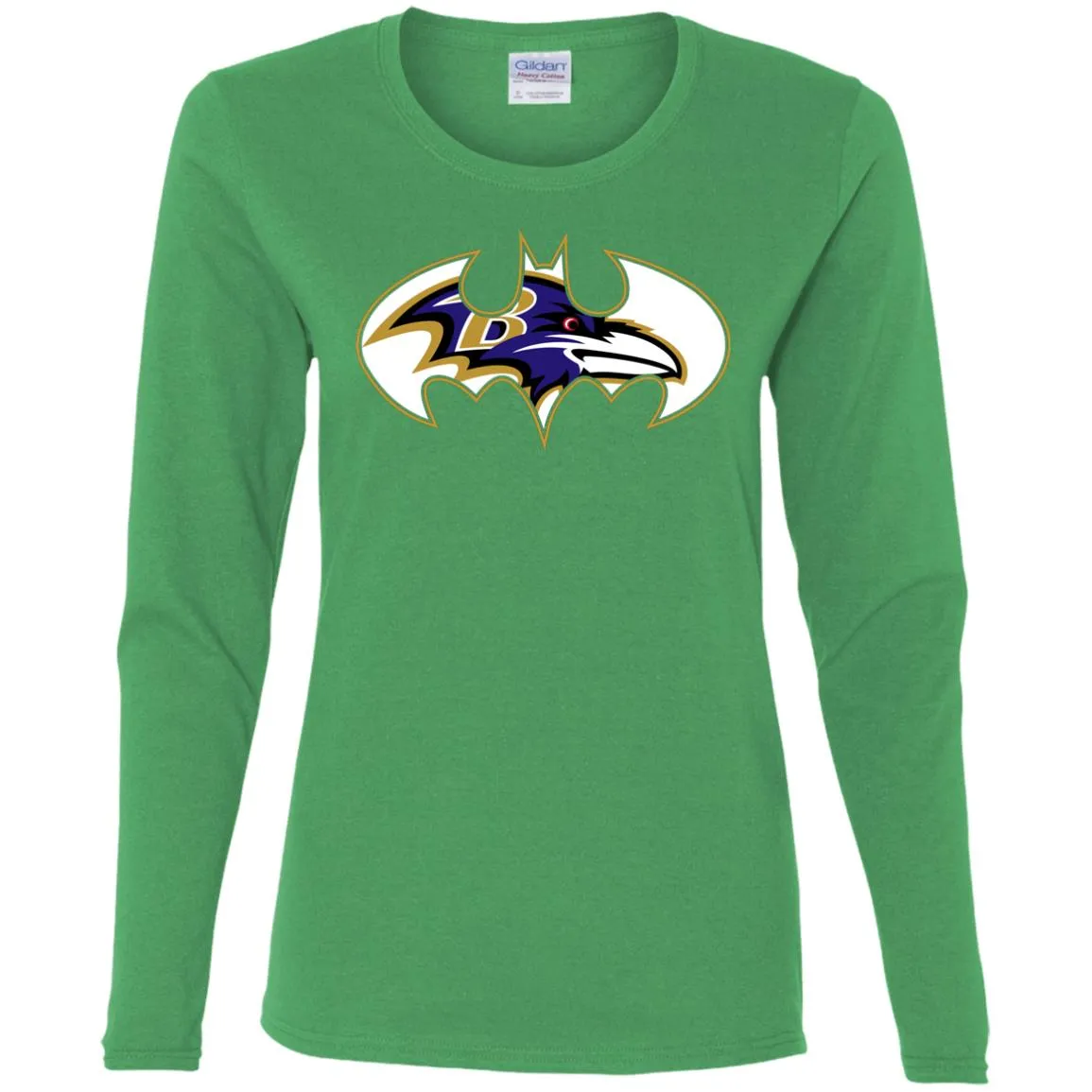 We Are The Baltimore Ravens Batman Nfl Mashup Women Long Sleeve Shirt