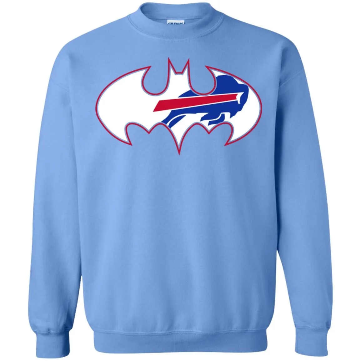 We Are The Buffalo Bills Batman Nfl Mashup Crewneck Pullover Sweatshirt