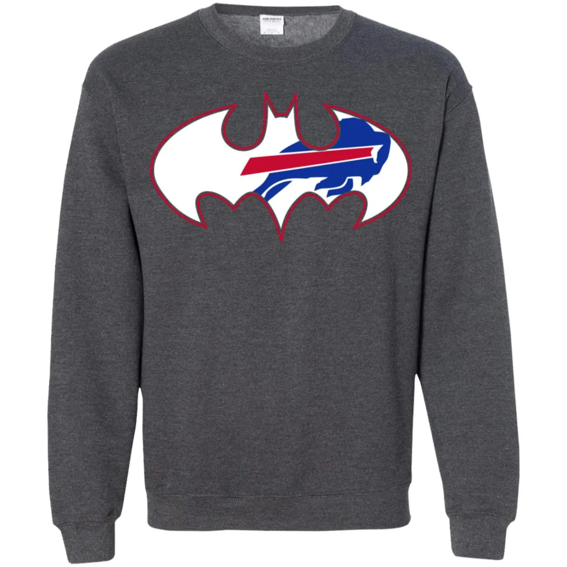 We Are The Buffalo Bills Batman Nfl Mashup Crewneck Pullover Sweatshirt