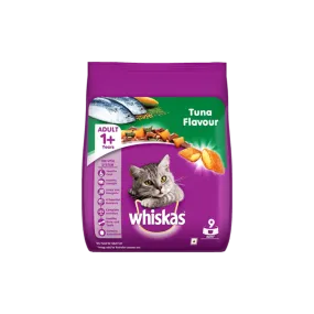 Whiskas Cat Food Tuna Flavour 1  Year 480g Pouch