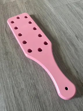 Wholesale Pretty in Pink El Jefe Aluminum Spanking Paddle Frat Impact Device