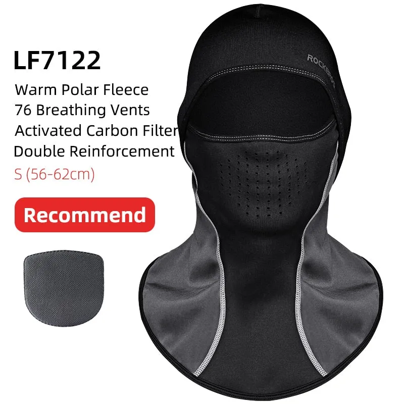 Winter Climbing Hiking Fleece Thermal Keep Warm Windproof Cycling Face Balaclava Running Fishing Skiing Hat Headwear