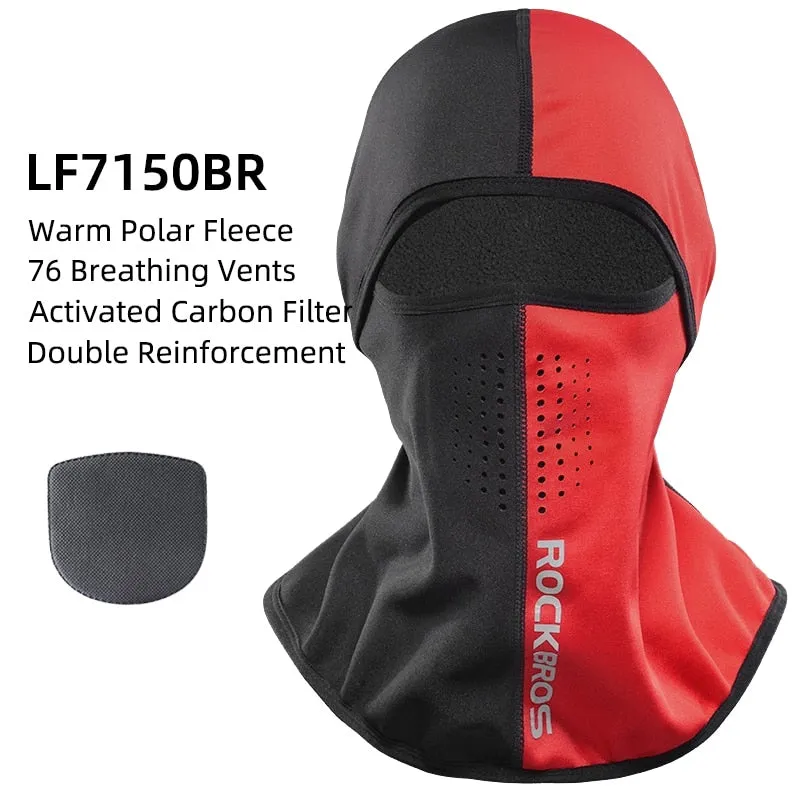 Winter Climbing Hiking Fleece Thermal Keep Warm Windproof Cycling Face Balaclava Running Fishing Skiing Hat Headwear