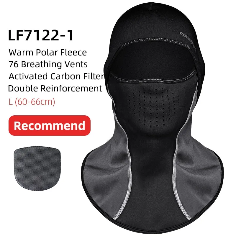 Winter Climbing Hiking Fleece Thermal Keep Warm Windproof Cycling Face Balaclava Running Fishing Skiing Hat Headwear