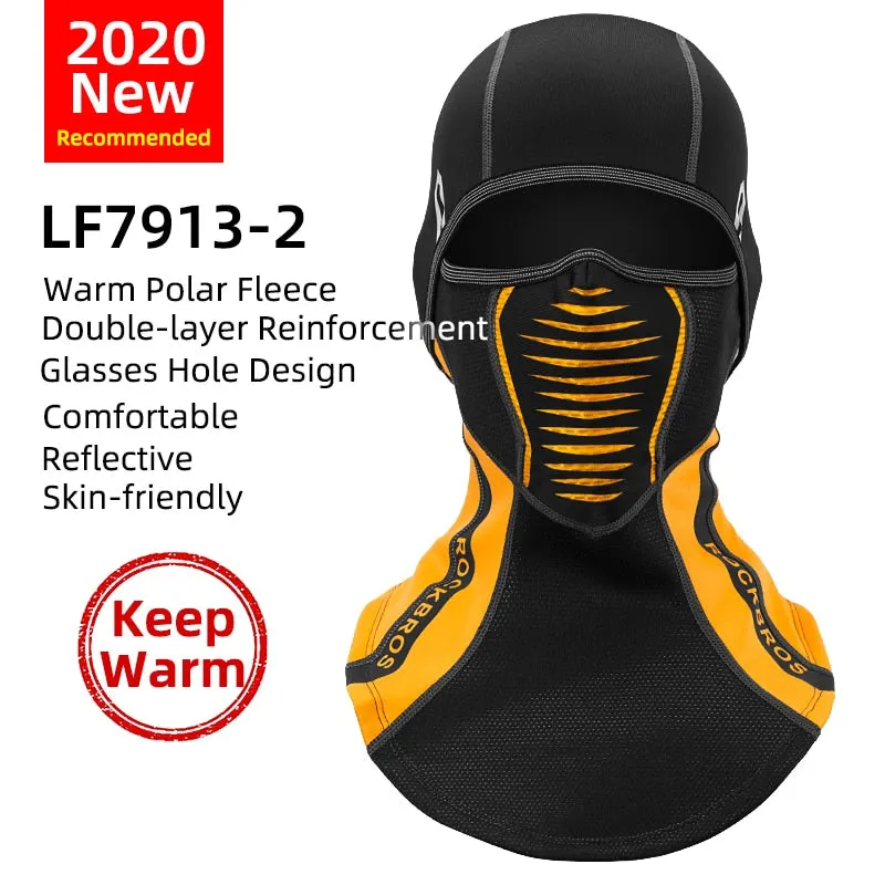 Winter Climbing Hiking Fleece Thermal Keep Warm Windproof Cycling Face Balaclava Running Fishing Skiing Hat Headwear