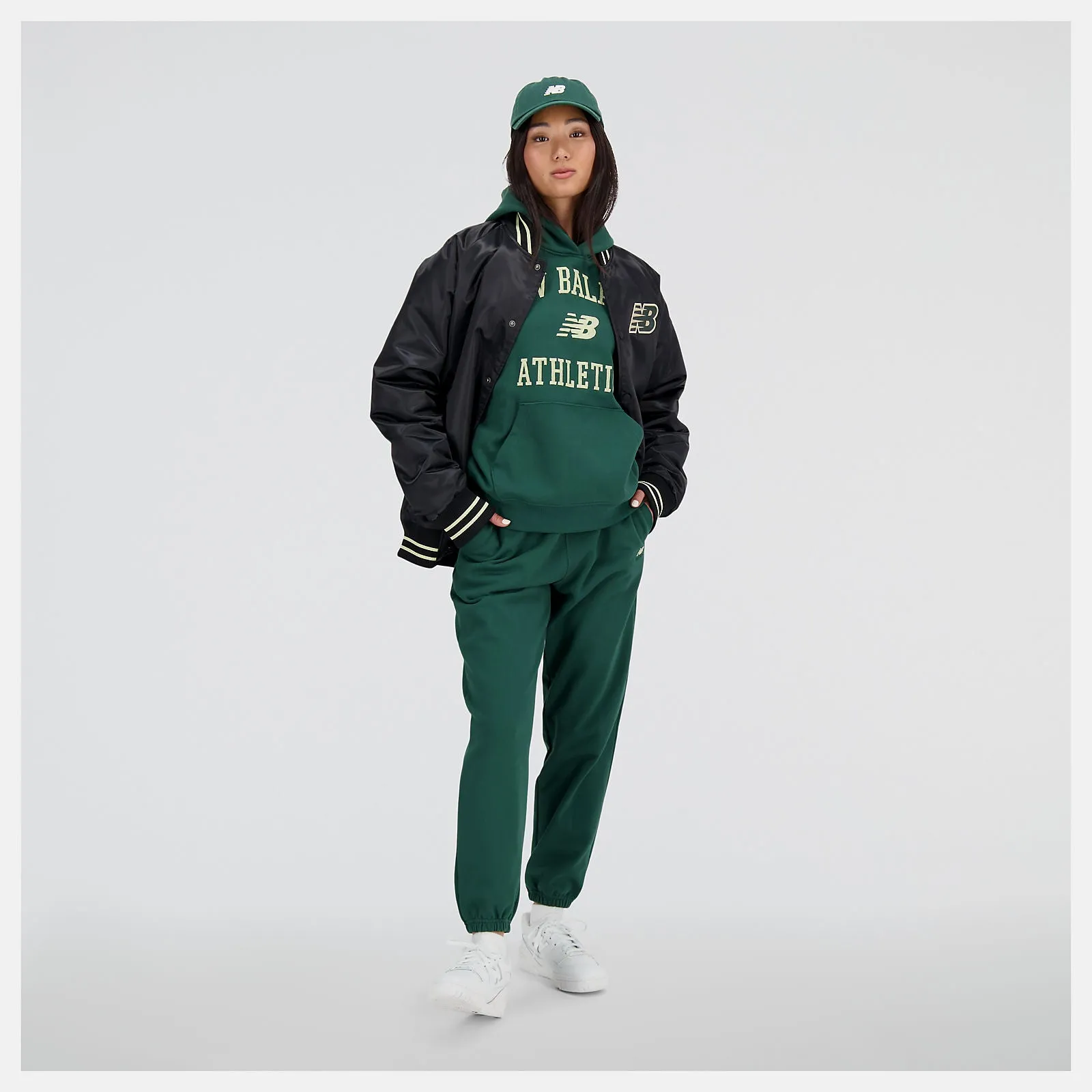 Women's Athletics Varsity Oversized Fleece Hoodie