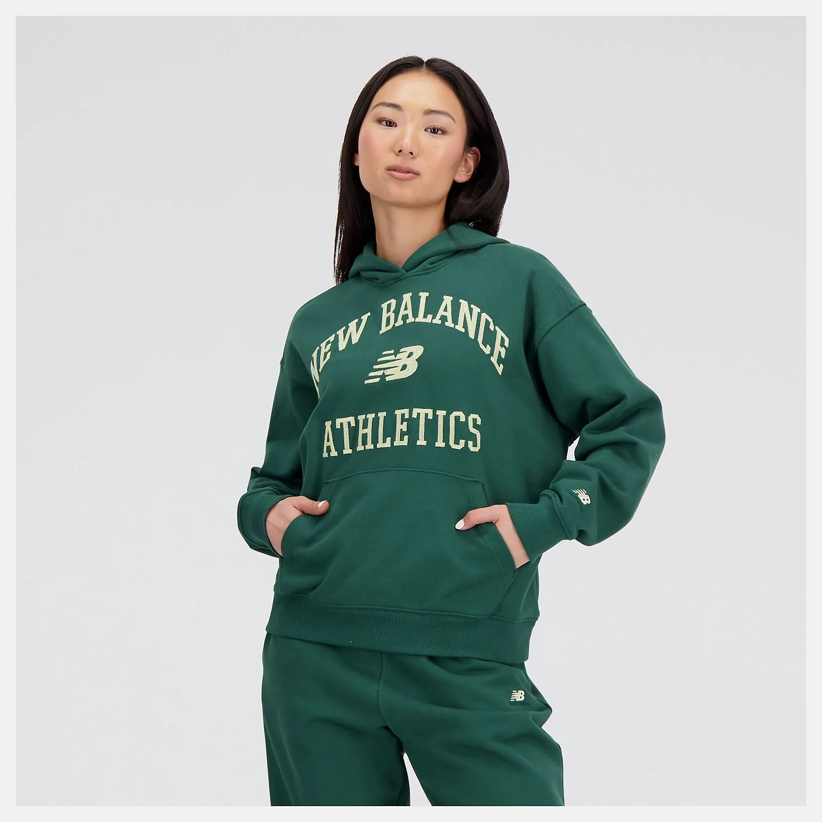 Women's Athletics Varsity Oversized Fleece Hoodie