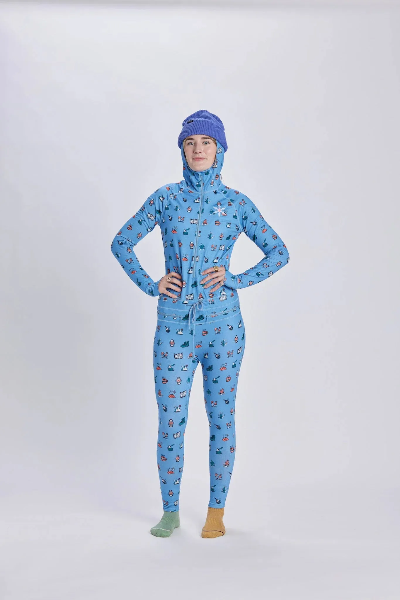 Women's Classic Ninja Suit - Mist Camp Print