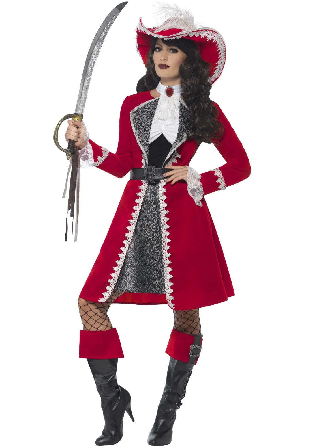 Womens Costume - Authentic Lady Captain