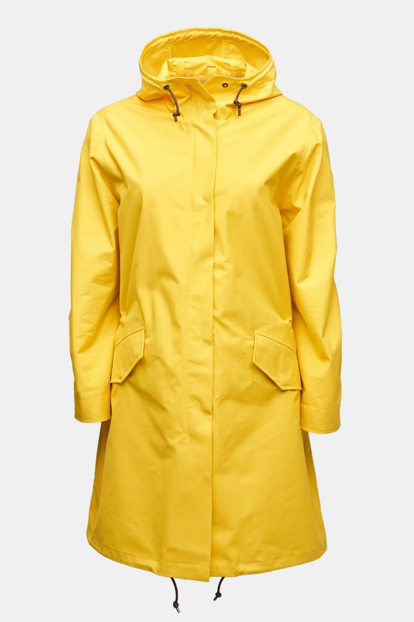 Women's Long Parka - Yellow