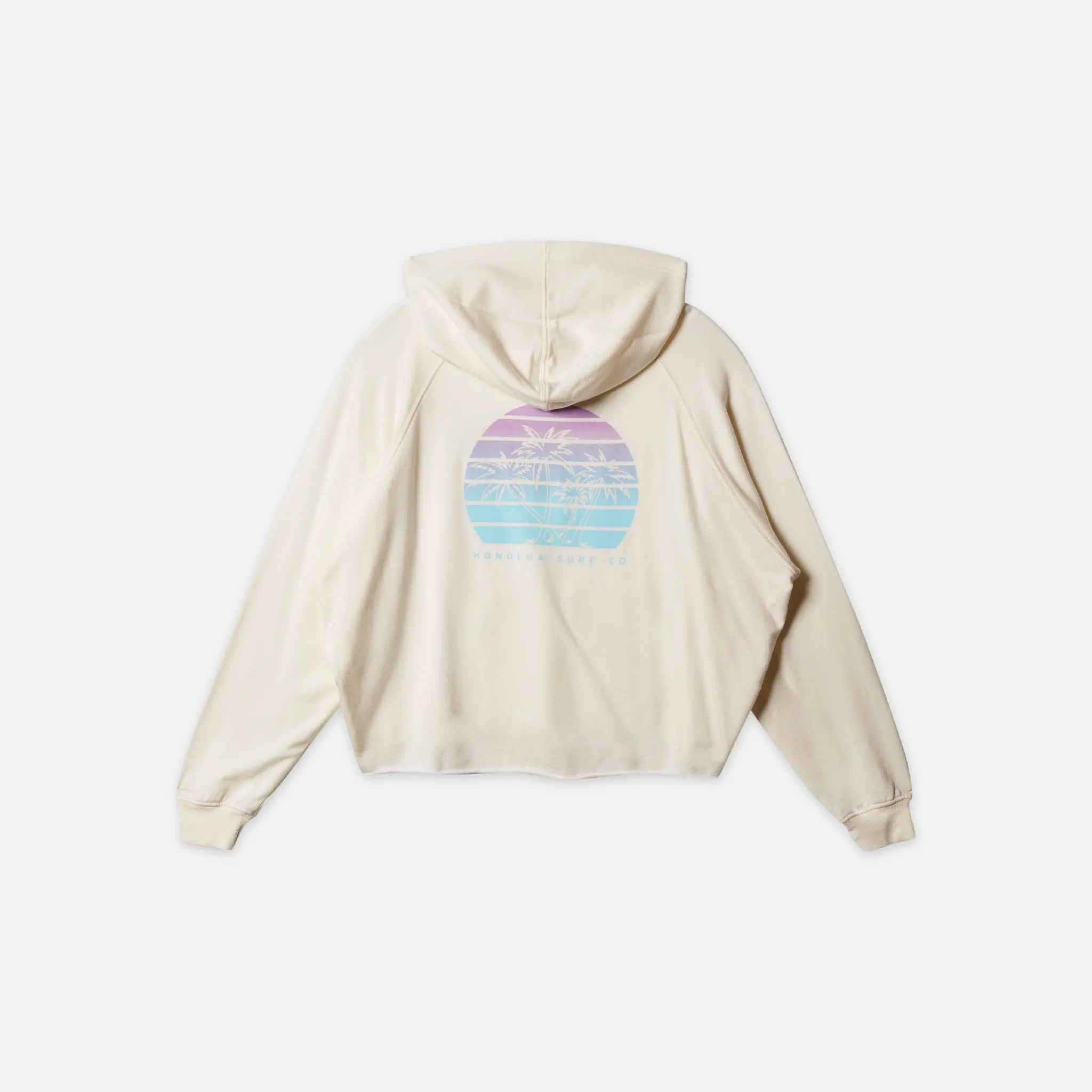 Womens Palmset Hoodie - Bone